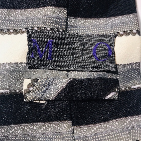 Mezzo Mallo XL 100% Silk Men’s 👔 Necktie - Picture 2 of 2